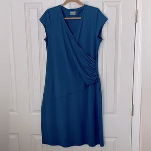 Athleta XLTall turquoise knit dress